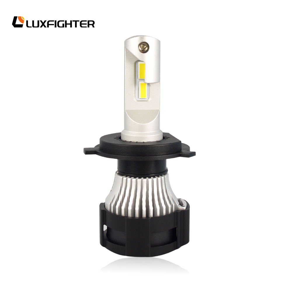 Lampu Depan LED P18 H4 112W 10800LM Bohlam Led Mobil