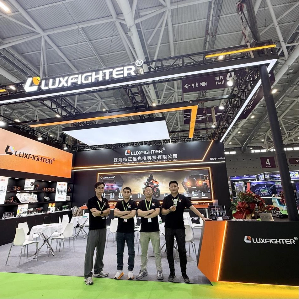 LUXFIGHTER Nampilake Solusi Lampu LED Premium ing 2026 Shenzhen Jiuzhou Auto Expo