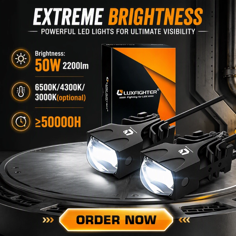 2026 Automotive Grille LED Spotlight Review Deep: Luxfighter Grille Lights - Cara Nemokake Solusi Lampu Optimal kanggo Model Kendaraan Sampeyan
